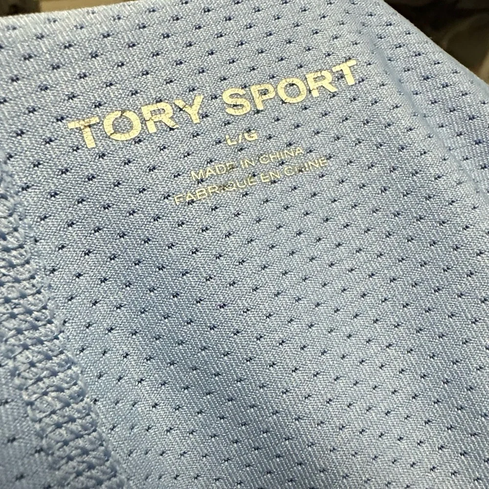 Tory Burch Tennis Skirt Skort Golf Baby Blue Large Preppy Tennis Prep Spring